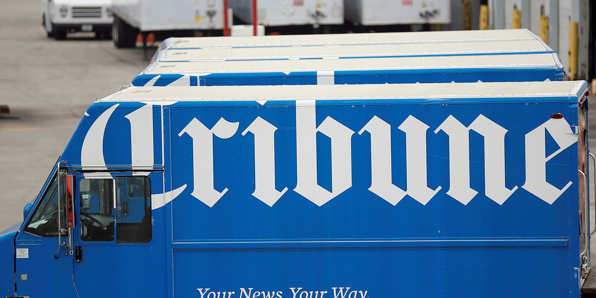 Tribune Publishing is changing its name to tronc, and everyone is making fun of it