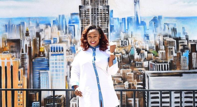 Betty Kyallo poses for a photo