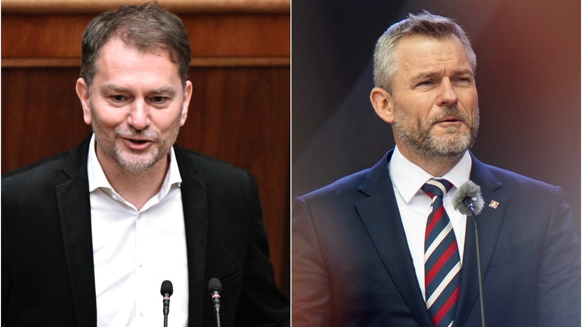 Igor Matovič a Peter Pellegrini.