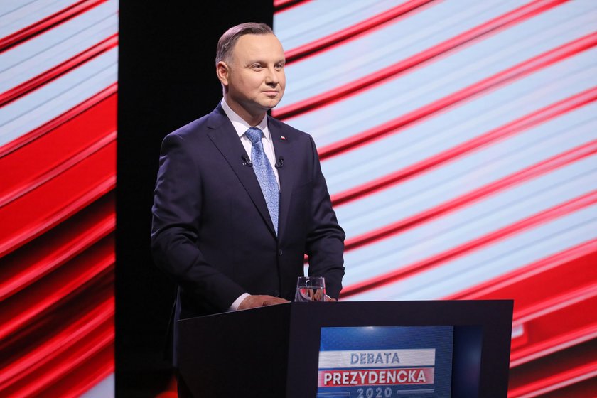 Duda po wyjściu z debaty. Tak zakpił z konkurentów!