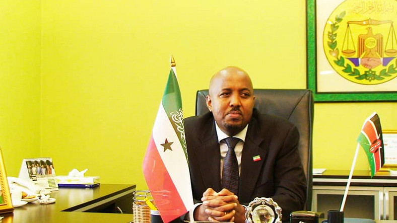 Bashe Omar, the Somaliland envoy to Kenya 