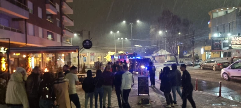 Požar na nastupu pevača u Kruševcu