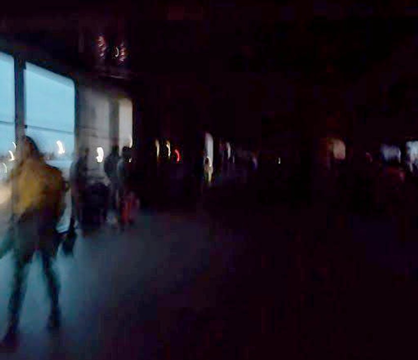 Nestala struja na odlaznim gejtovima 