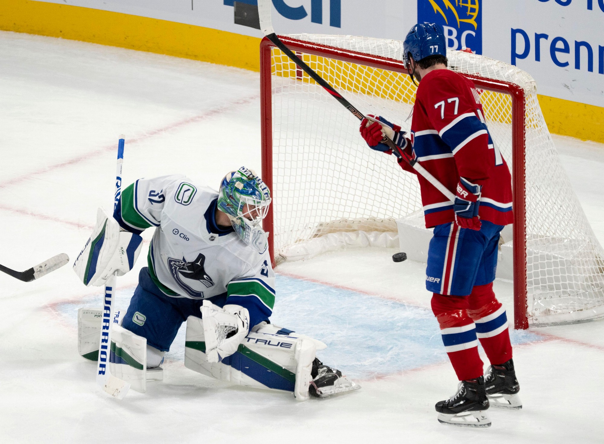 Zápas NHL: Montreal Canadiens - Vancouver Canucks.