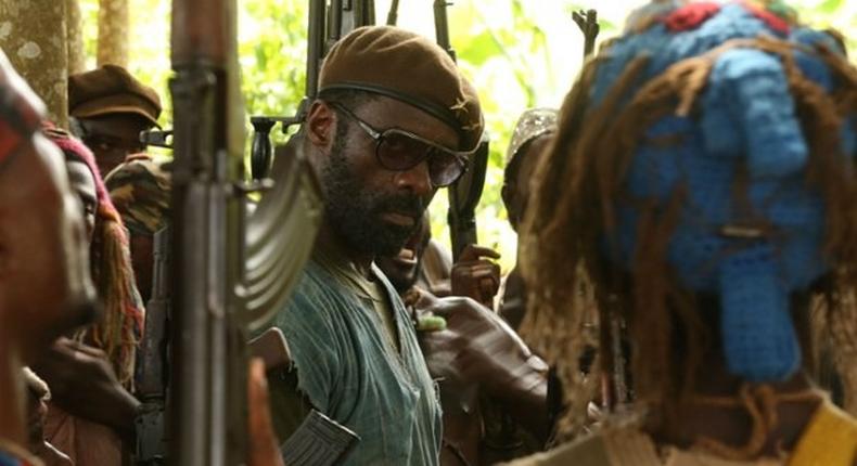 Idris Elba in 'Beast of No Nation'.