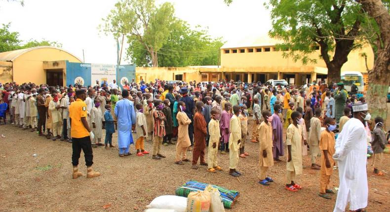Niger govt to spend N86m for repatriation, quarantine of Almajiri pupils. (Photo used for the purpose of illustration) [Twitter@NasarawaGovt]
