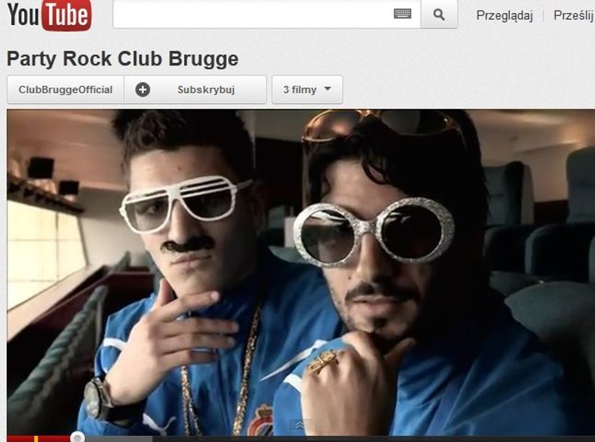Tak bawią się piłkarze Club Brugge. Zobacz wideo