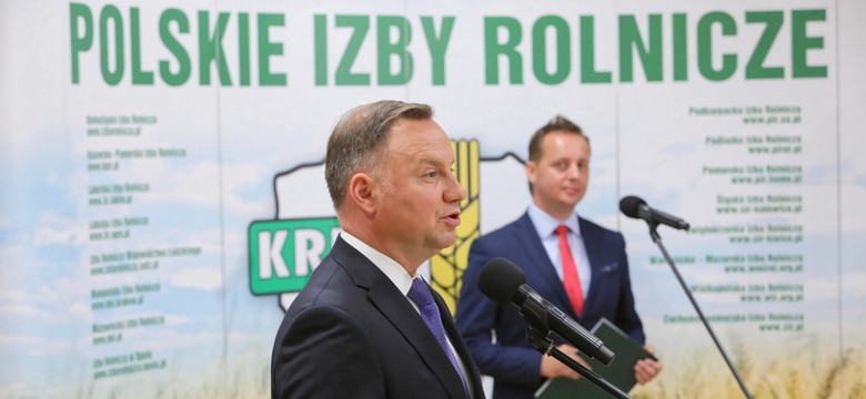 Duda do rolników: Trudno, trzeba będzie wyciągnąć jeszcze te kilka miliardów złotych