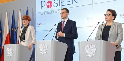 Wpadka na konferencji minister. Też to widzicie?