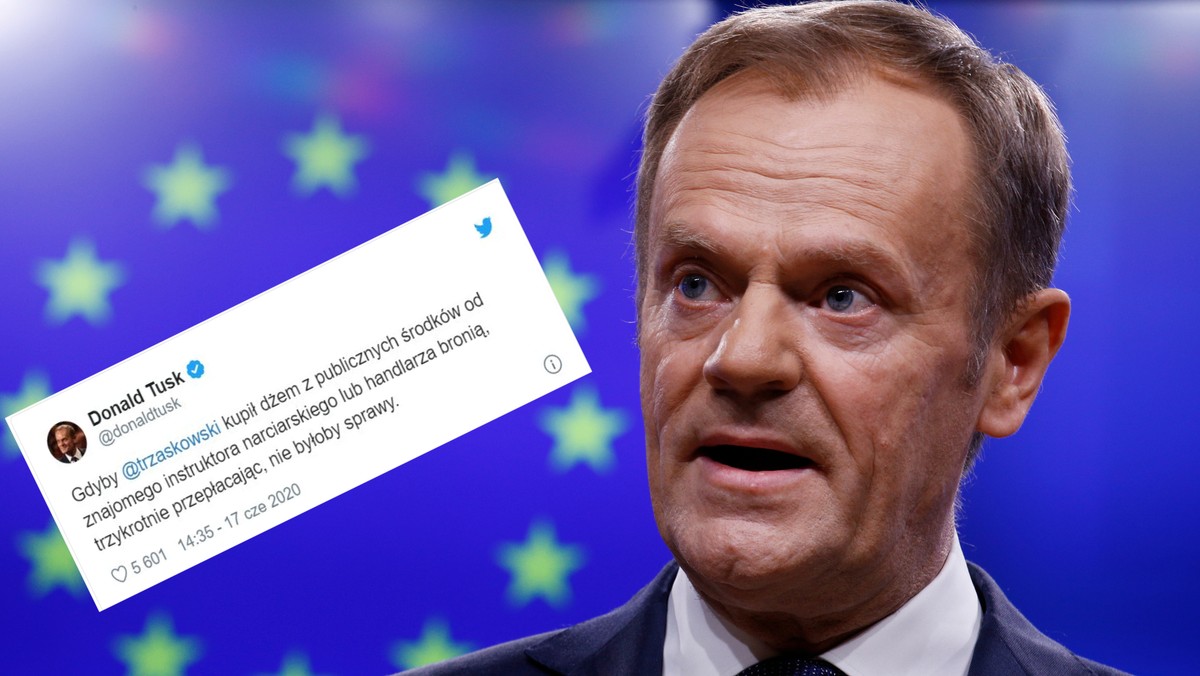 Wybory 2020. "Afera dżemowa". Donald Tusk komentuje sprawę