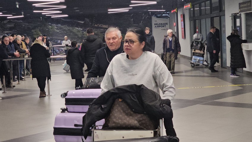 Miloš Bojanić sa ženom