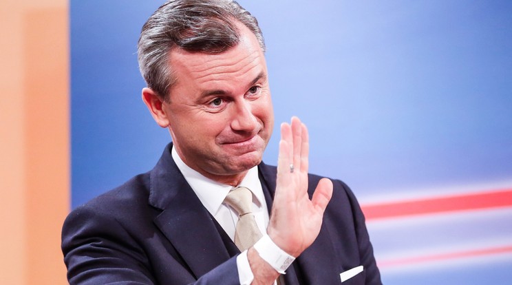 Norbert Hofer, az Osztrák Szabadságpárt elnökjelöltje esélyesnek tűnt, de elbukott / Fotó: MTI