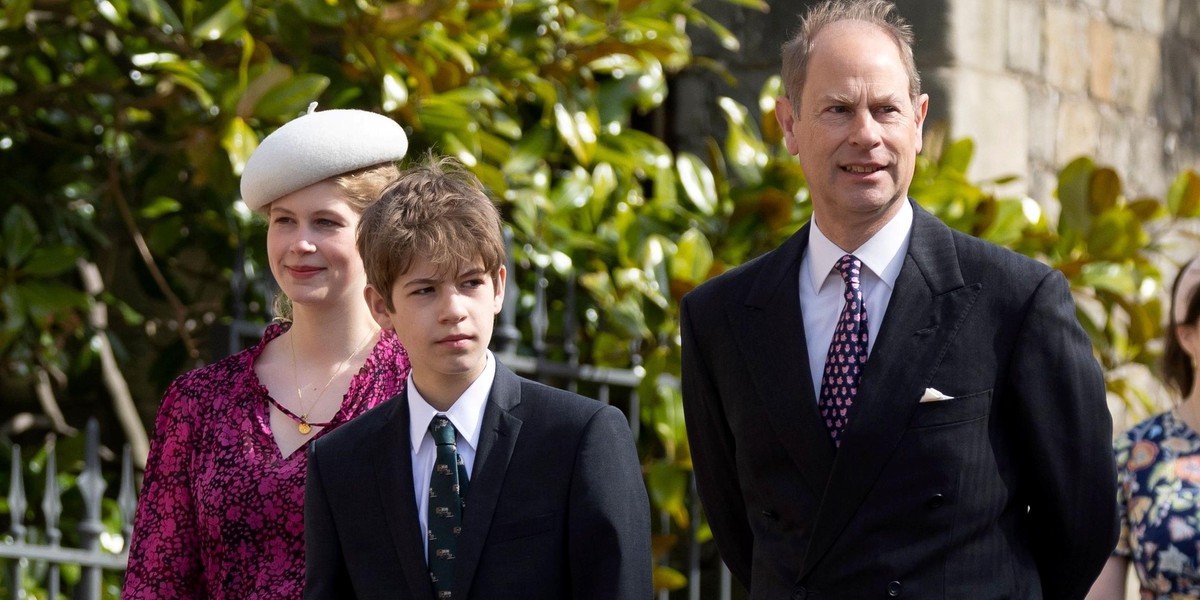 Ludwika Windsor, James Alexander Philip Theo, książę Edward