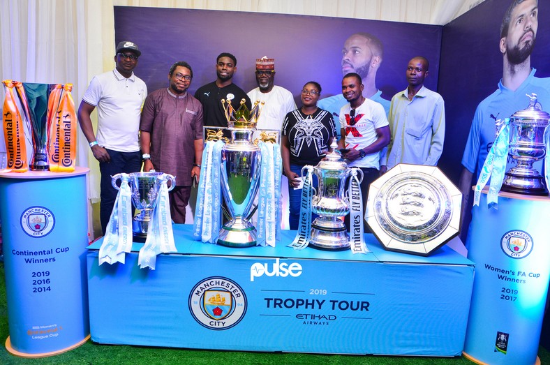 Former Manchester City defender Michah Richards engages Marathonbet partners in Lagos (Pulse Nigeria)