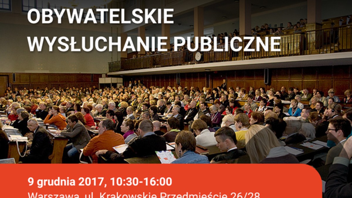 Związek oraz inne organizacje pozarządowe postanowiły na własną rękę zorganizować wysłuchanie publiczne w sprawie forsowanych przez władzę zmian w ordynacji. Wcześniej o jego zorganizowanie prosili posłów, jednak PiS ten wniosek odrzucił.