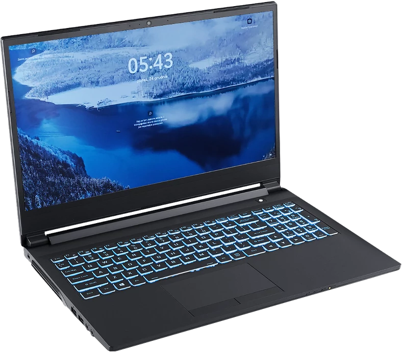 Dream Machines RG3050Ti-15PL26 – przód laptopa