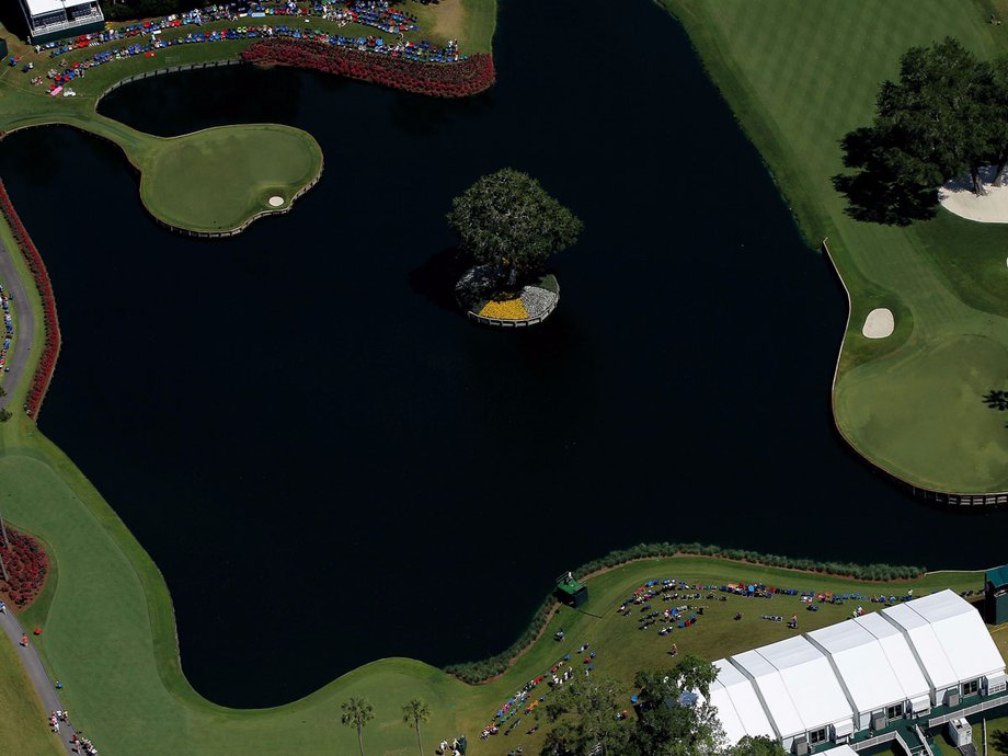 The Stadium Course at TPC Sawgrass in Ponte Vedra Beach, Florida, requires a good amount of strategic thinking, with many holes framed around the lake. It's also known for its infamous 17th hole, which is set on an island green.