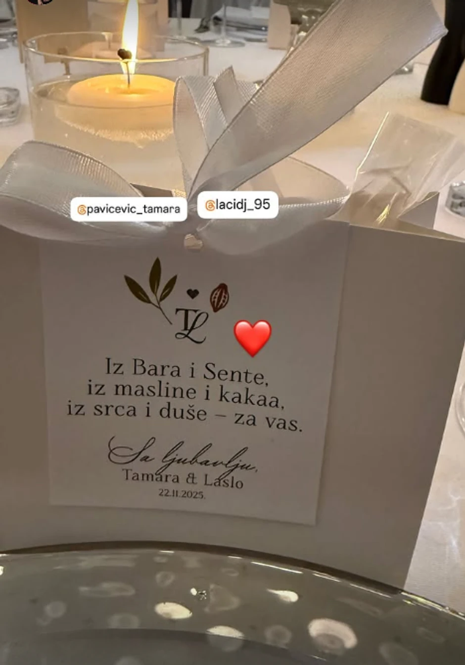 Venčanje, Laslo i Tamara