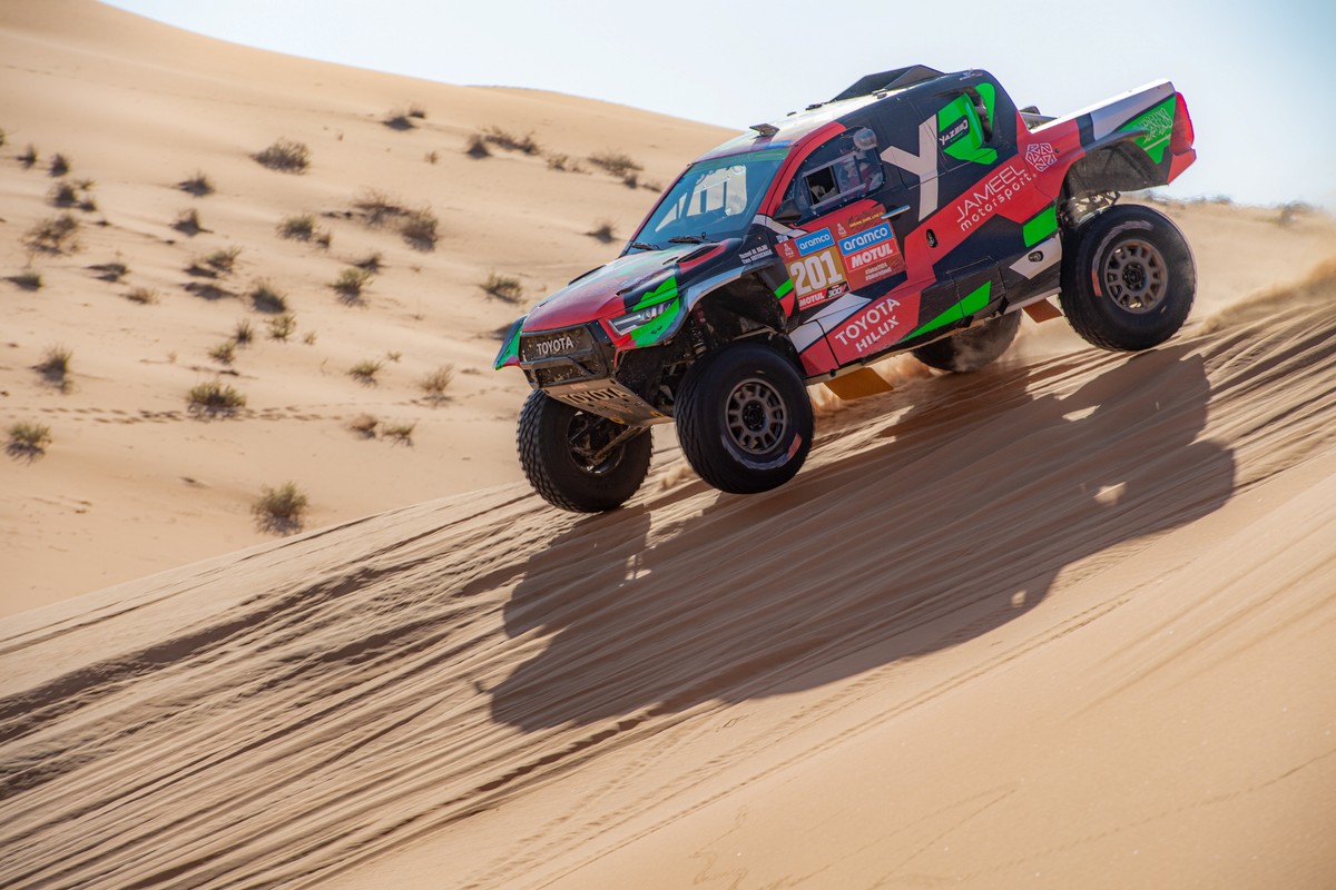 Yazeed Al Rajhi miał wypadek na trasie Rajdu Dakar