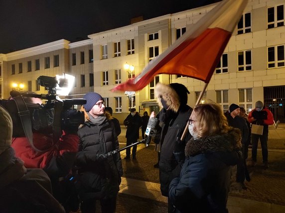 Protest w Białymstoku