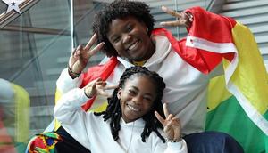 Afronita, Abigail representing Ghana on BGT