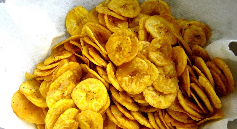 Plantain chips