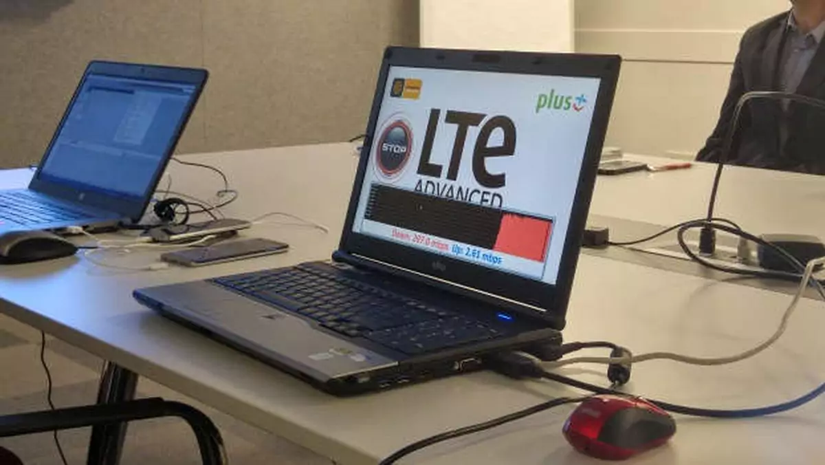 Plus i Cyfrowy Polsat prezentują LTE-Advanced o szybkości 300 Mb/s