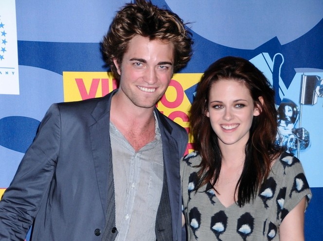 Kristen Stewart i Robert Pattinson na gali MTV Video Music Awards – Los Angeles, 2008