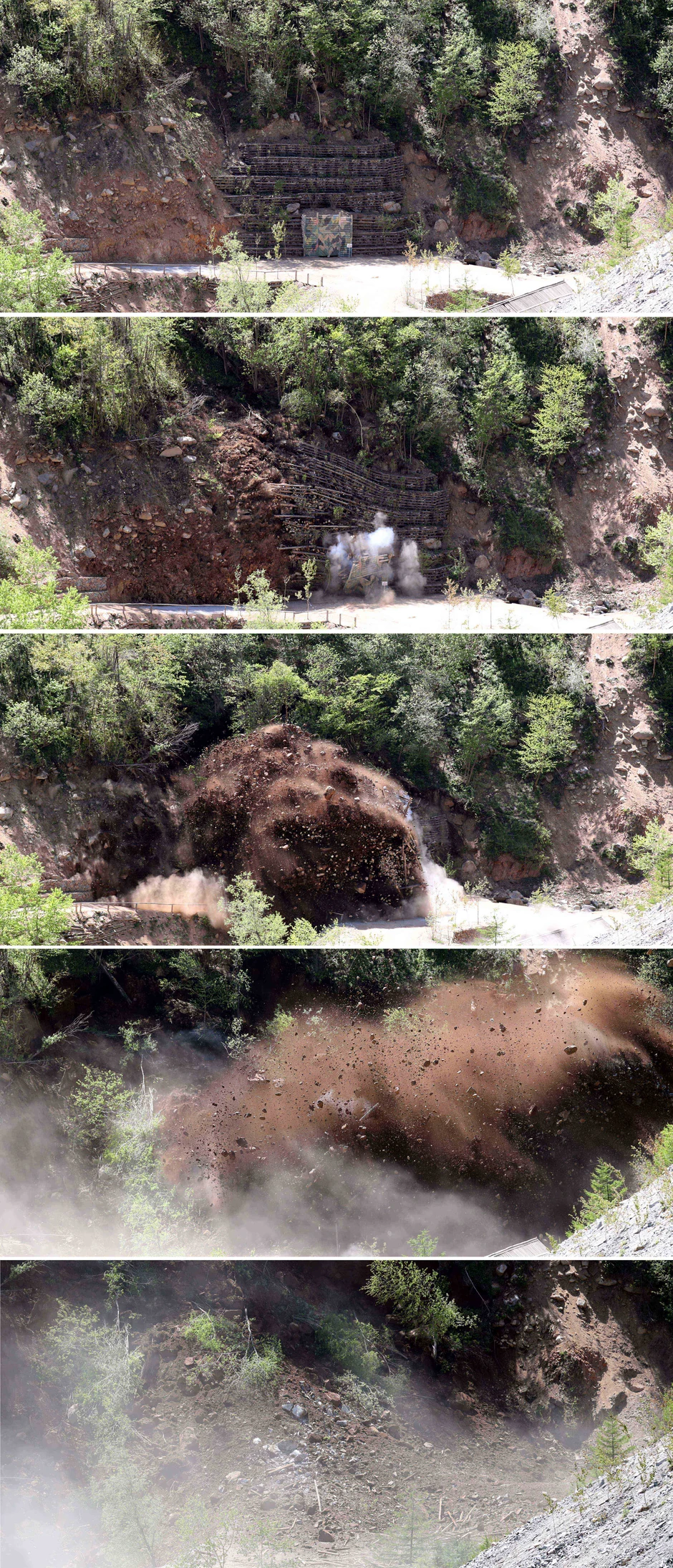 Pungje ri lokacija je navodno uništena 24. maja 2018.