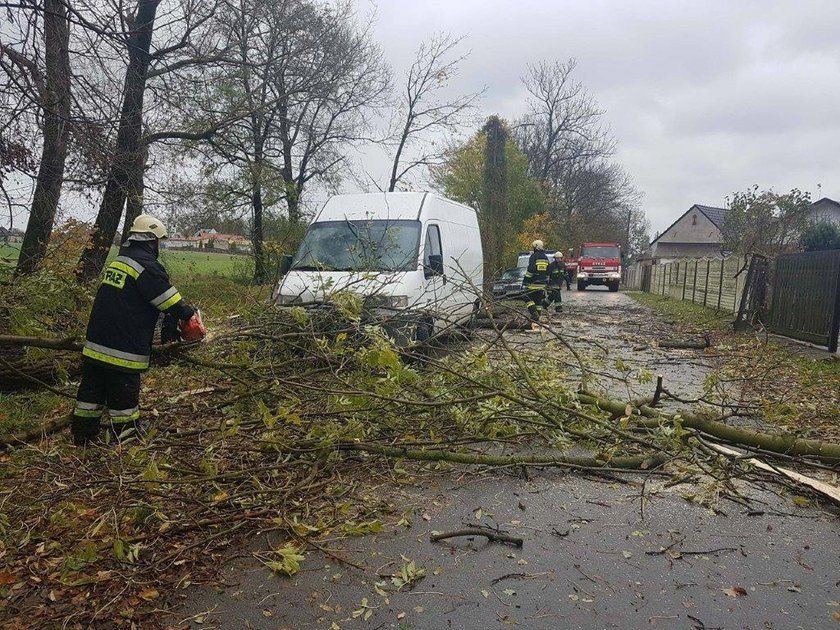 Wichura na Opolszczyźnie