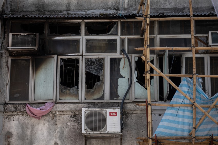 Požar u zgradi u Hong Kongu