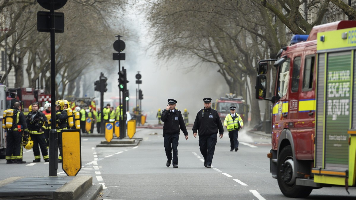 Londyńska stacja metra Holborn w ogniu 