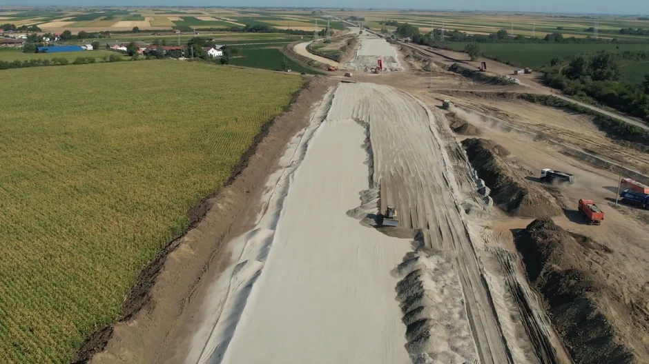 Radovi na brzoj pruzi Novi Sad - Subotica