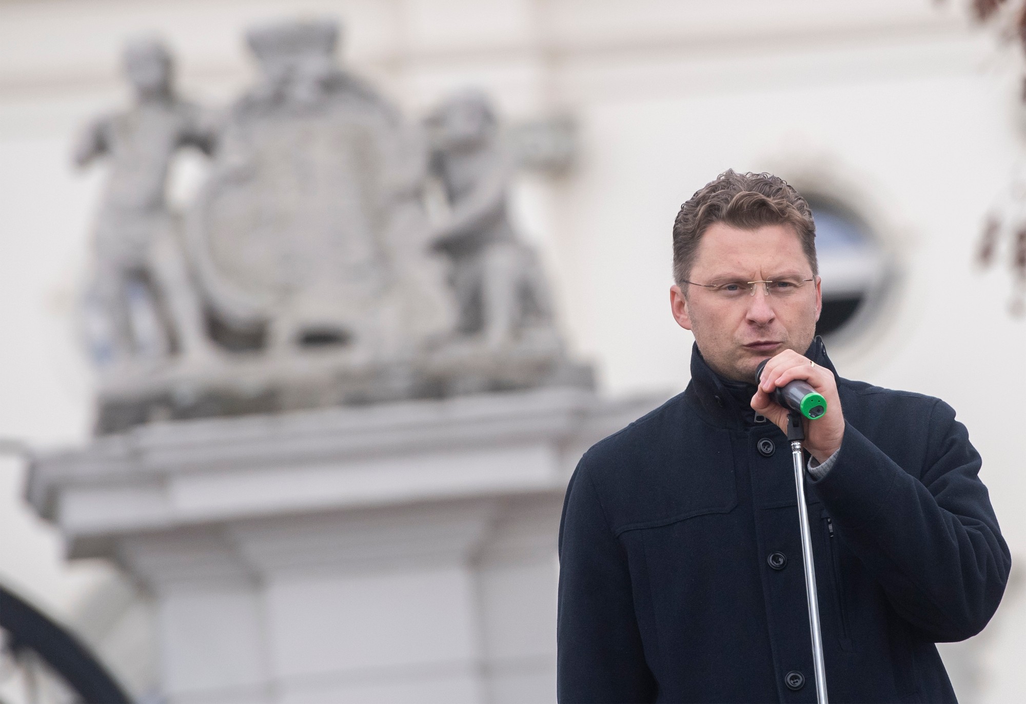 Predseda Lekárskeho odborového združenia (LOZ) Peter Visolajský. 