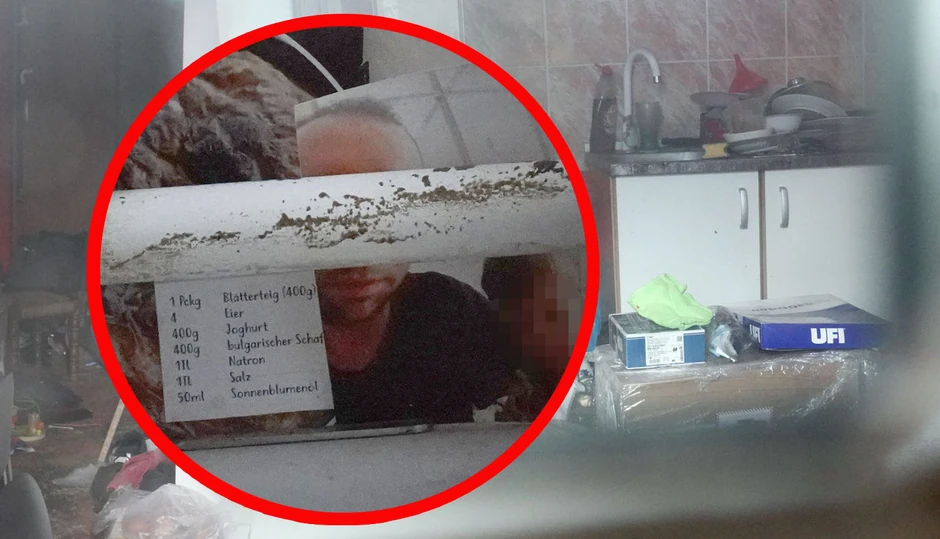 Devojčica je pored kade u kojoj je spavala držala sliku sa ocem