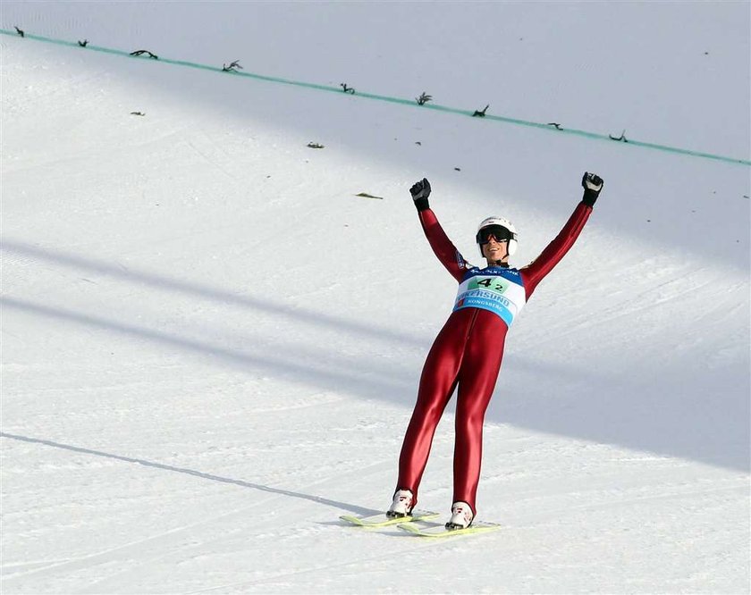 Piotr Żyła na skoczni Vikersund