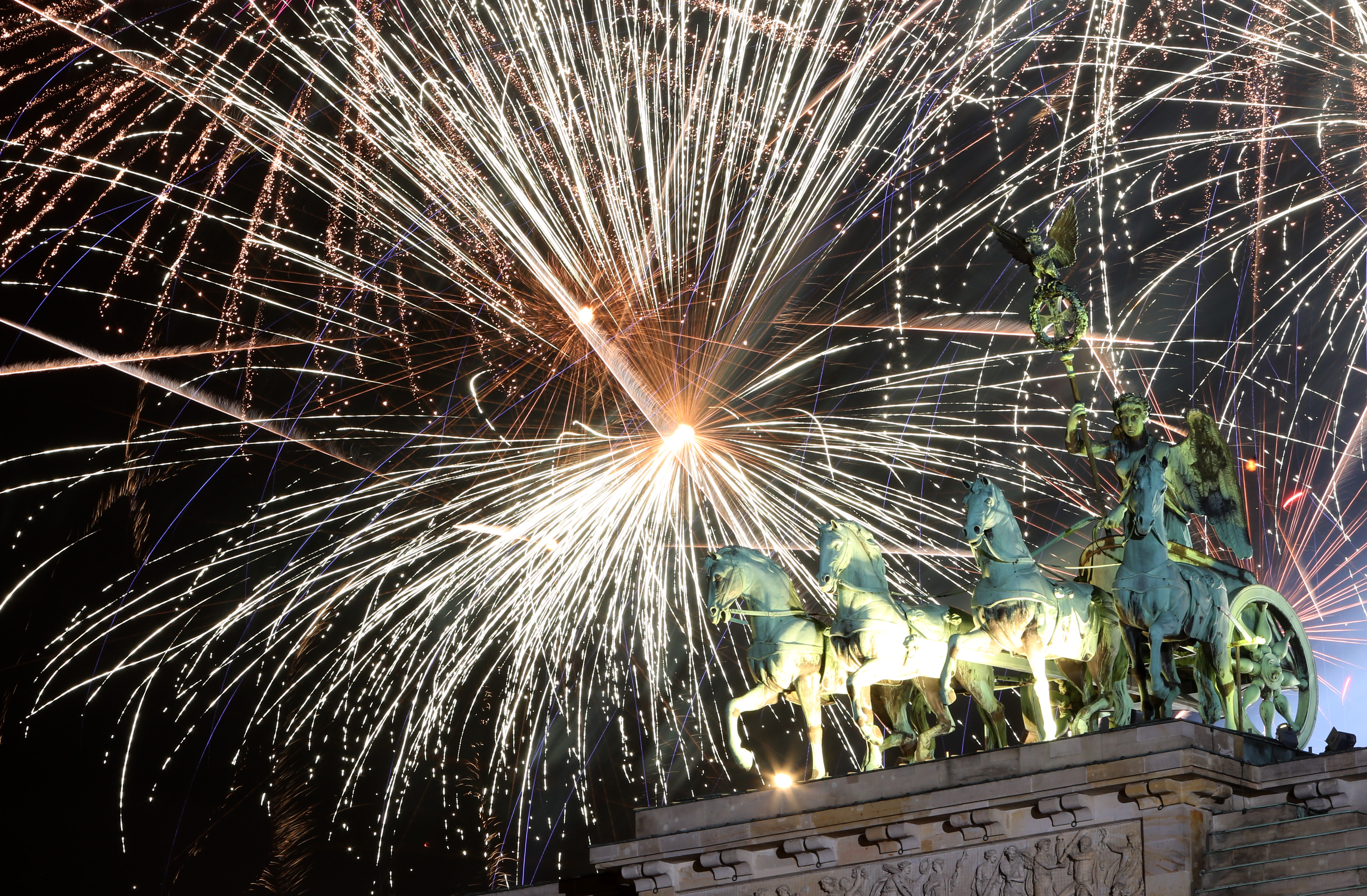 Silvester in Berlin: 4.300 Polizisten und über 2.000 Feuerwehrleute im Einsatz