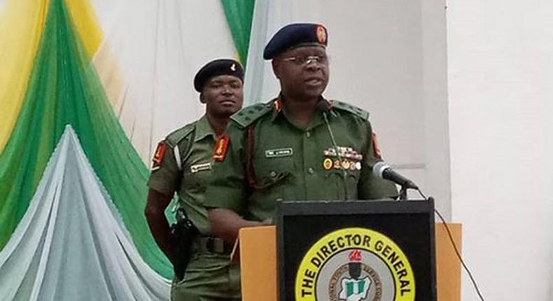 Director-General of the National Youth Service Corps, Brig-Gen Shuaibu Ibrahim (NYSC)