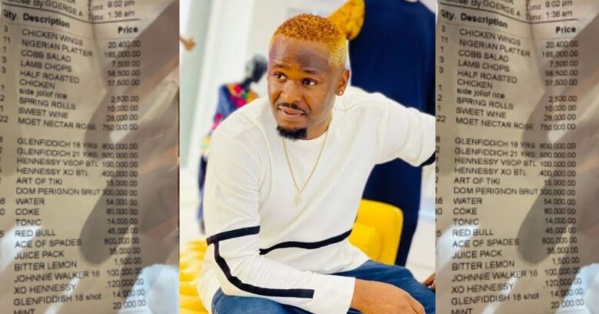 Teenagers criticise Zubby Michael for flaunting N8m receipt for food - Vimarsana News