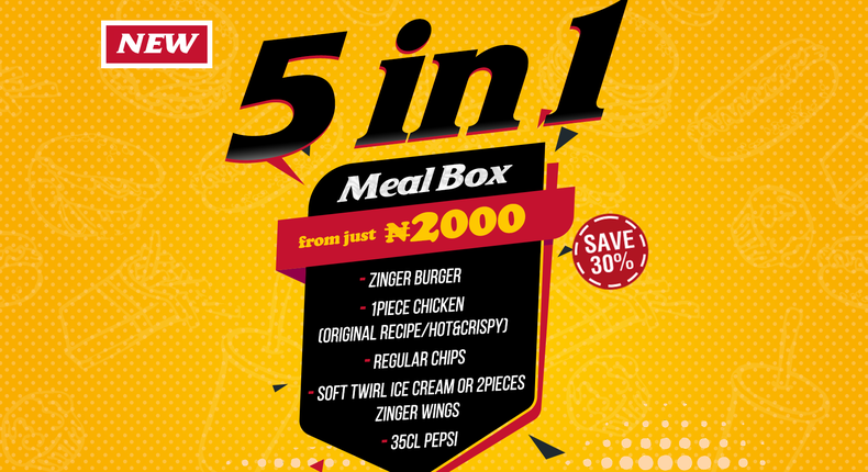 KFC returns with an exciting new deal: The 5-in-1 meal box!
