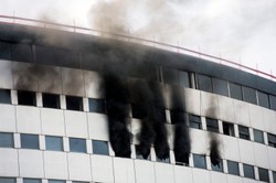 Pożar w siedzibie francuskiego radia publicznego w Paryżu