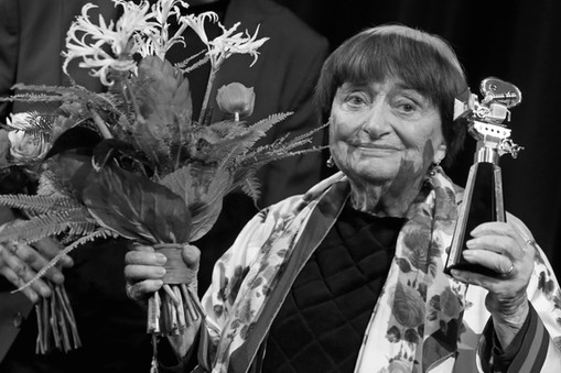 Agnes Varda na festiwalu w Berlinie 