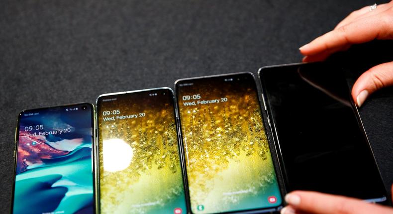 Galaxy S10 lineup