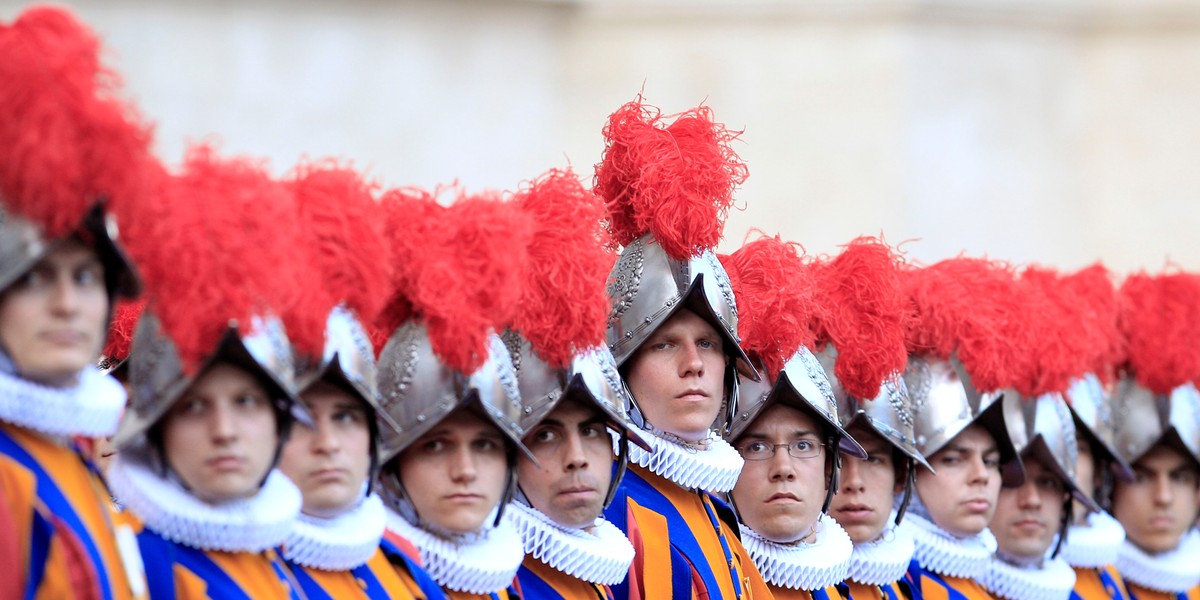 Swiss Guards.