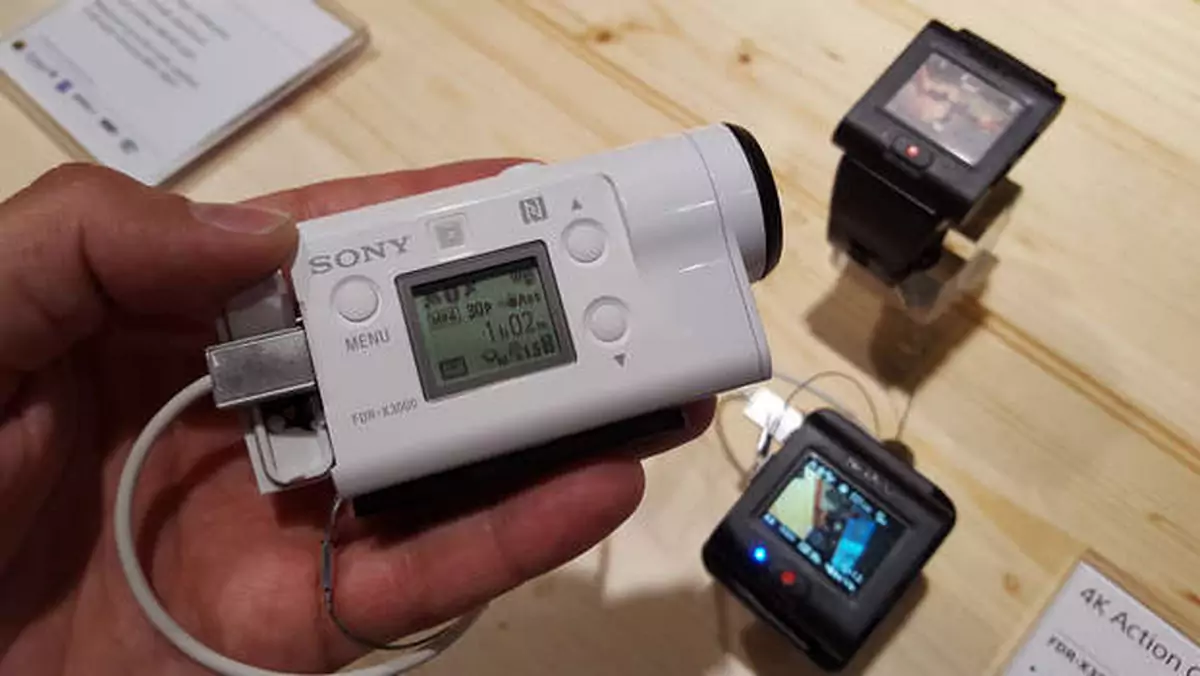 Sony FDR-X3000R – action cam z 4K i B.O.SS (IFA 2016)