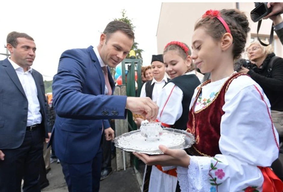 Gradonačelnik Siniša Mali na otvaranju