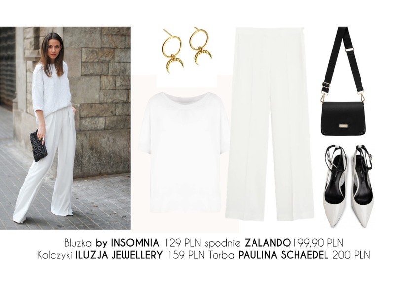 STYLIZACJE white total look na lato 2020