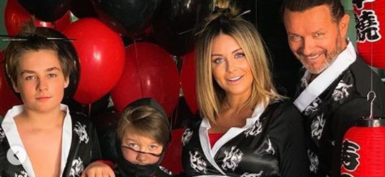 Rozenek świętowała urodziny syna: Radzio odegrał scenę z Ostatniego Samuraja, ja byłam grubą gejszą