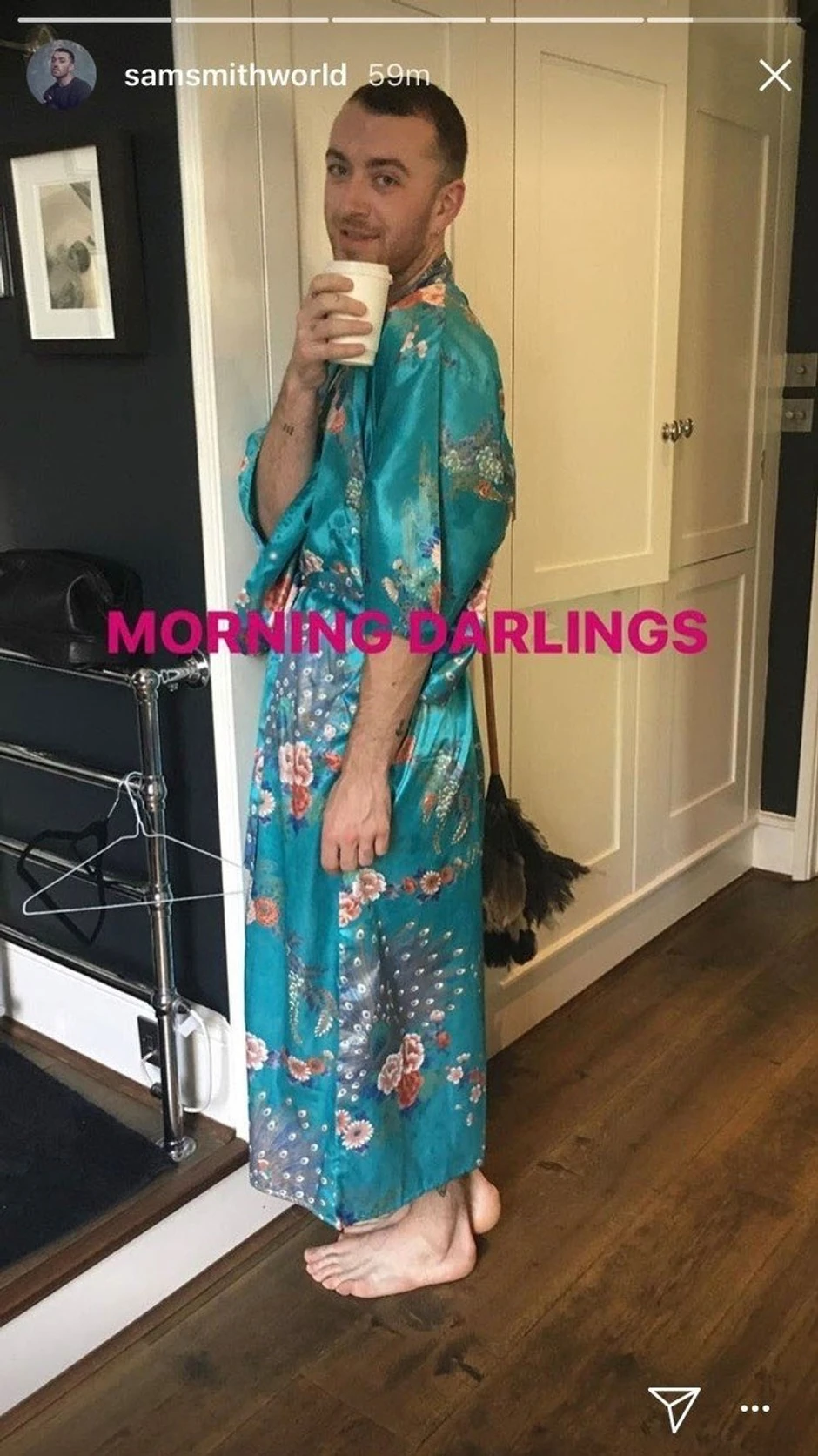 Sem u kućnoj haljini