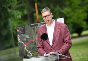 Aleksandar Vučić Potpisani dokumenti o izgradnji državnog puta I reda Vožd Karađorđe